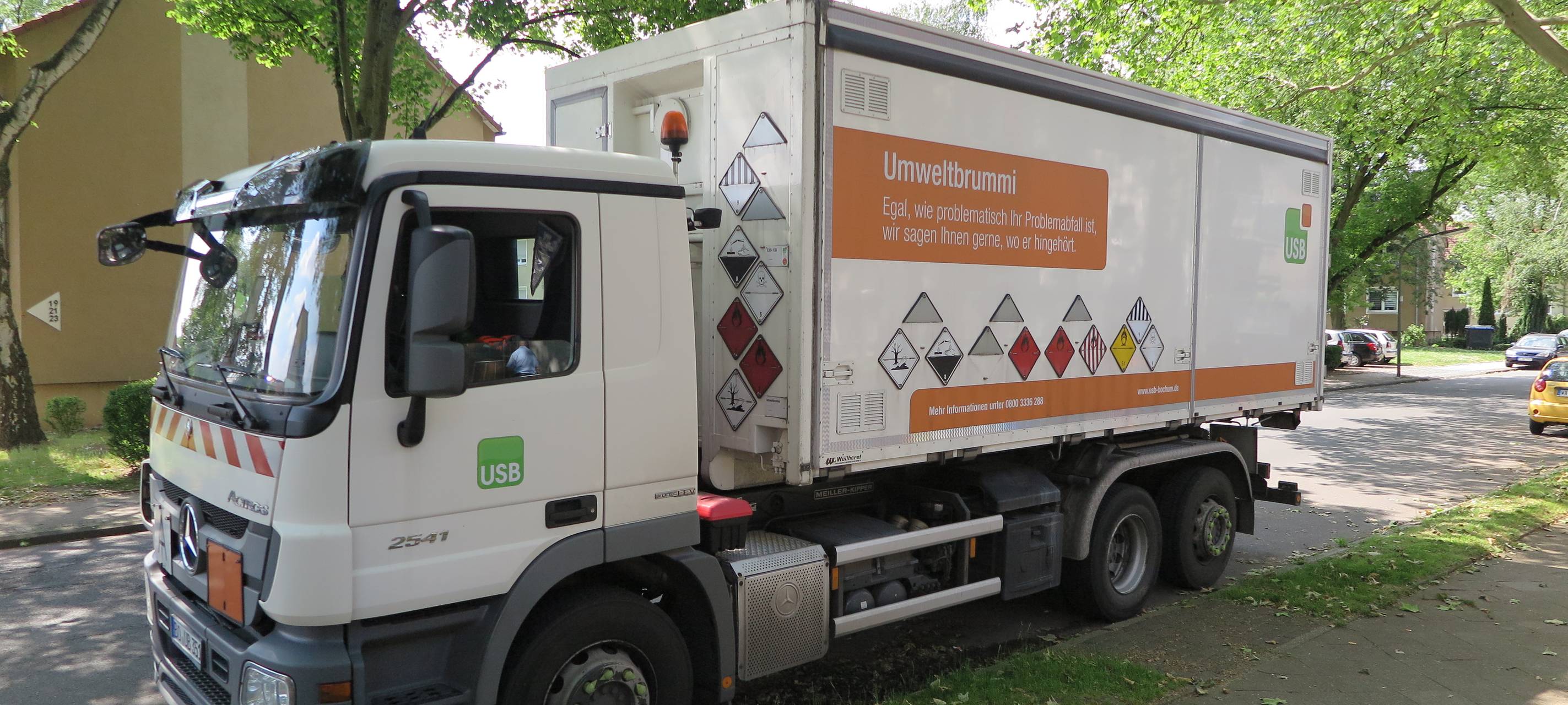 Bochum: Umweltbrummi weicht aus