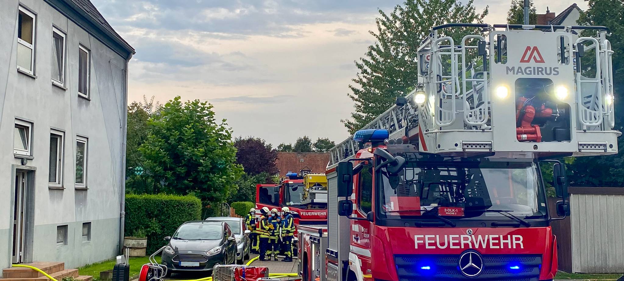 Brand in Bochum-Hofstede