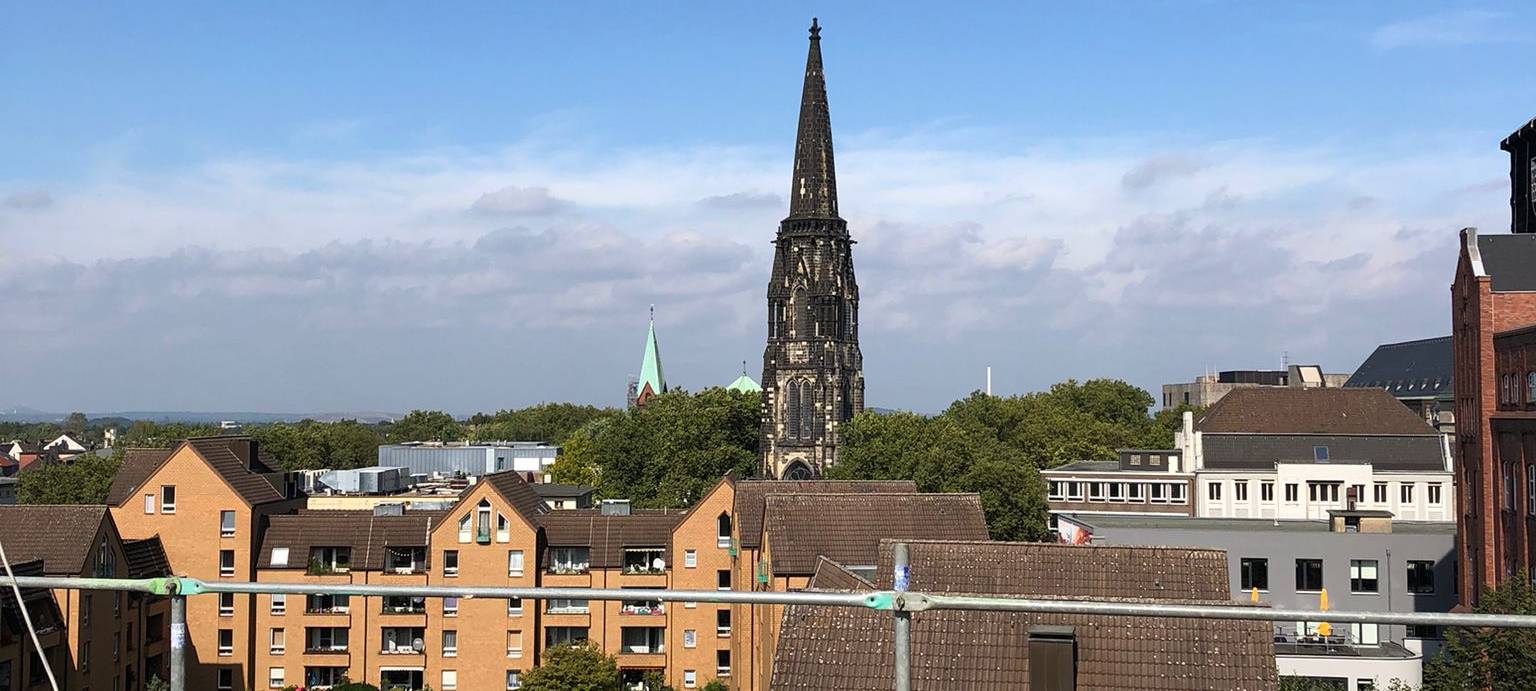 Bochum: Richtfest im Viktoria Karree