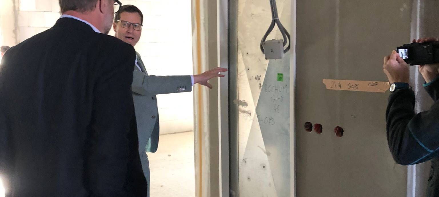 Bochum: Richtfest im Viktoria Karree