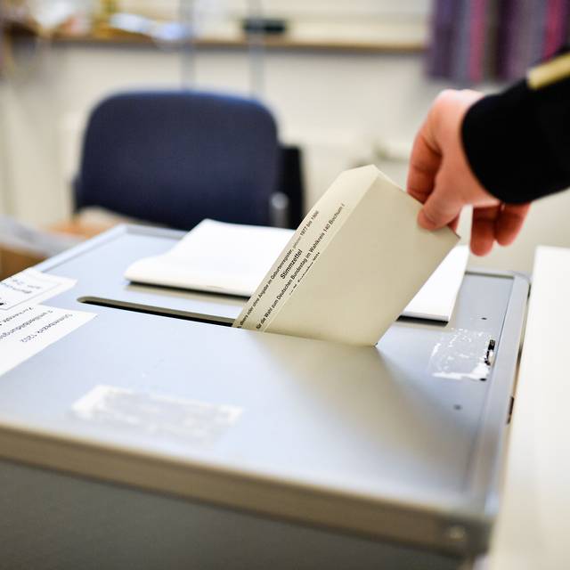 Bundestagswahl: Wahllokal an der Zechenstraße in Hamme 