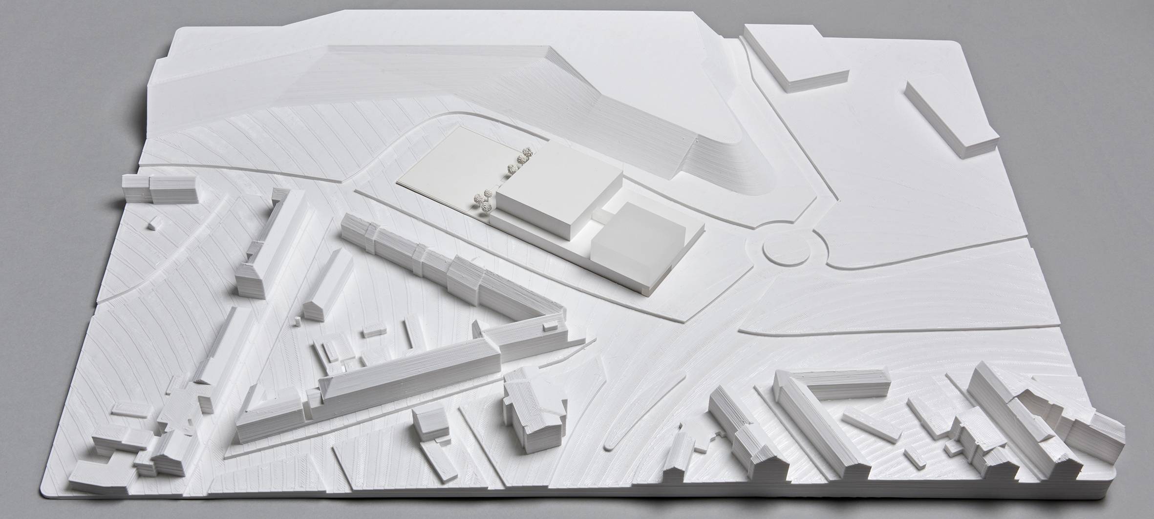 Modell Forschungsgebäude Bergbaumuseum im Westpark