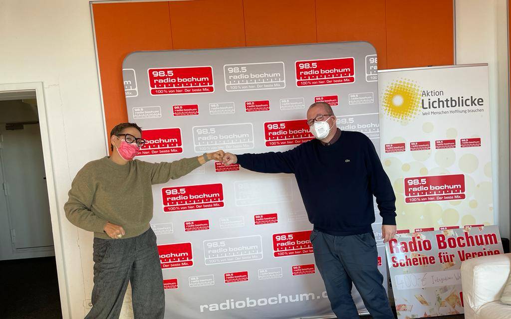 Moderatorin Katja Leistenschneider und Prof. Dr. Georg Juckel