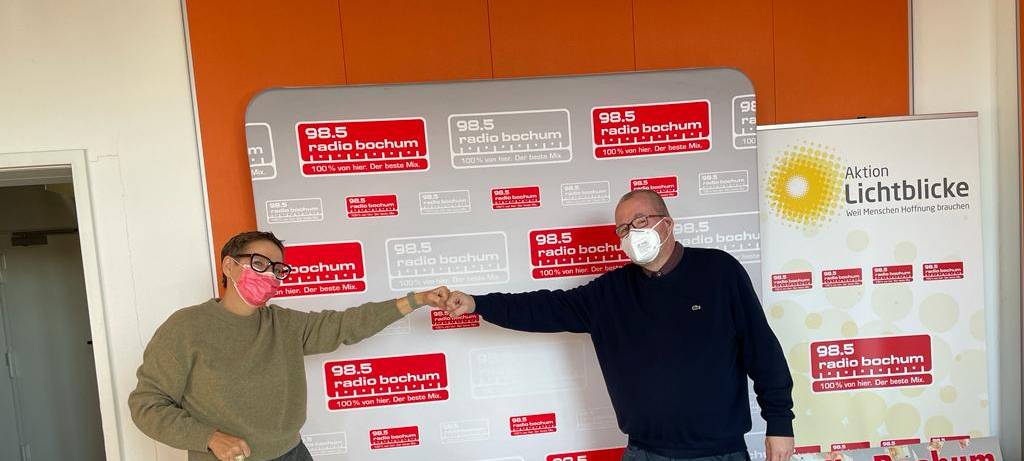 Moderatorin Katja Leistenschneider und Prof. Dr. Georg Juckel