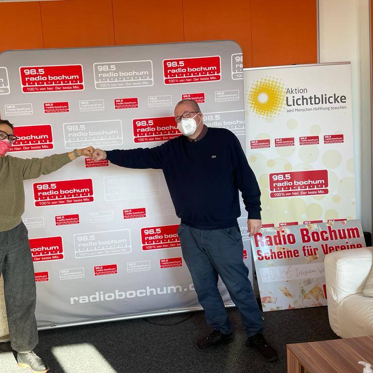 Moderatorin Katja Leistenschneider und Prof. Dr. Georg Juckel