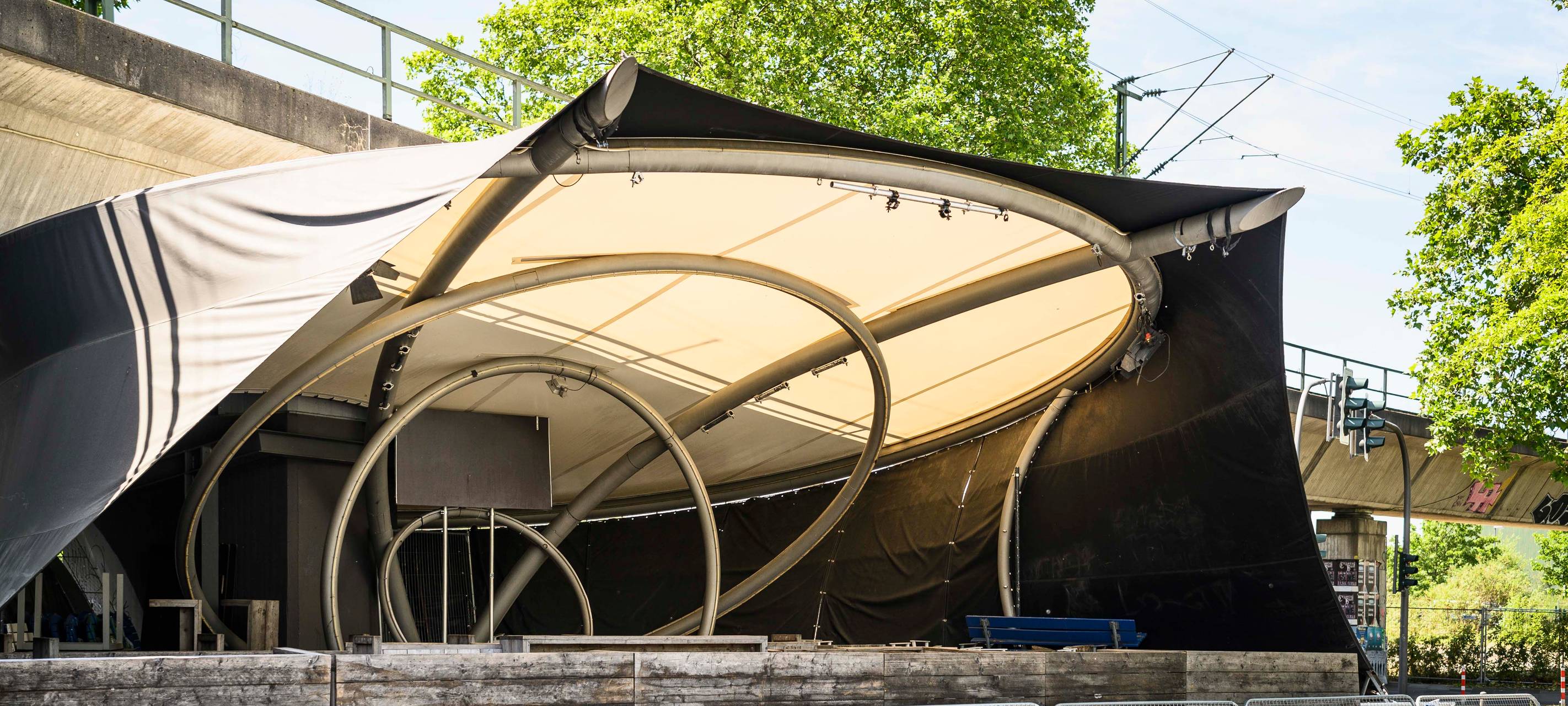 Die leere Bühne am KAP im Bermudadreieck Bochum