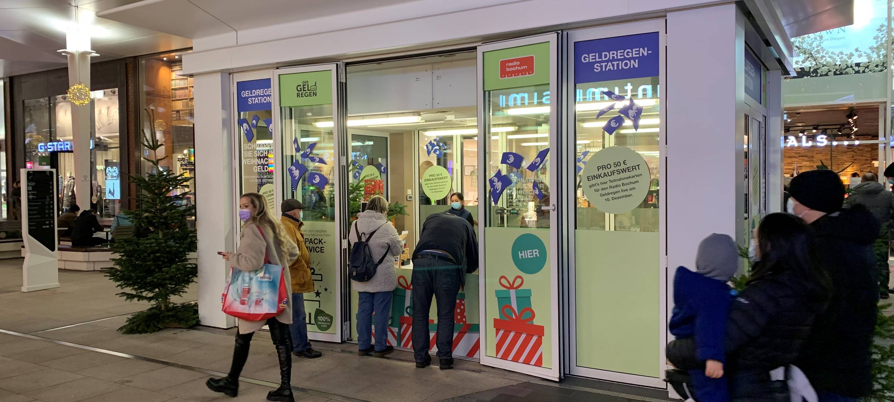 Der Geldregen live im Ruhr Park in Bochum