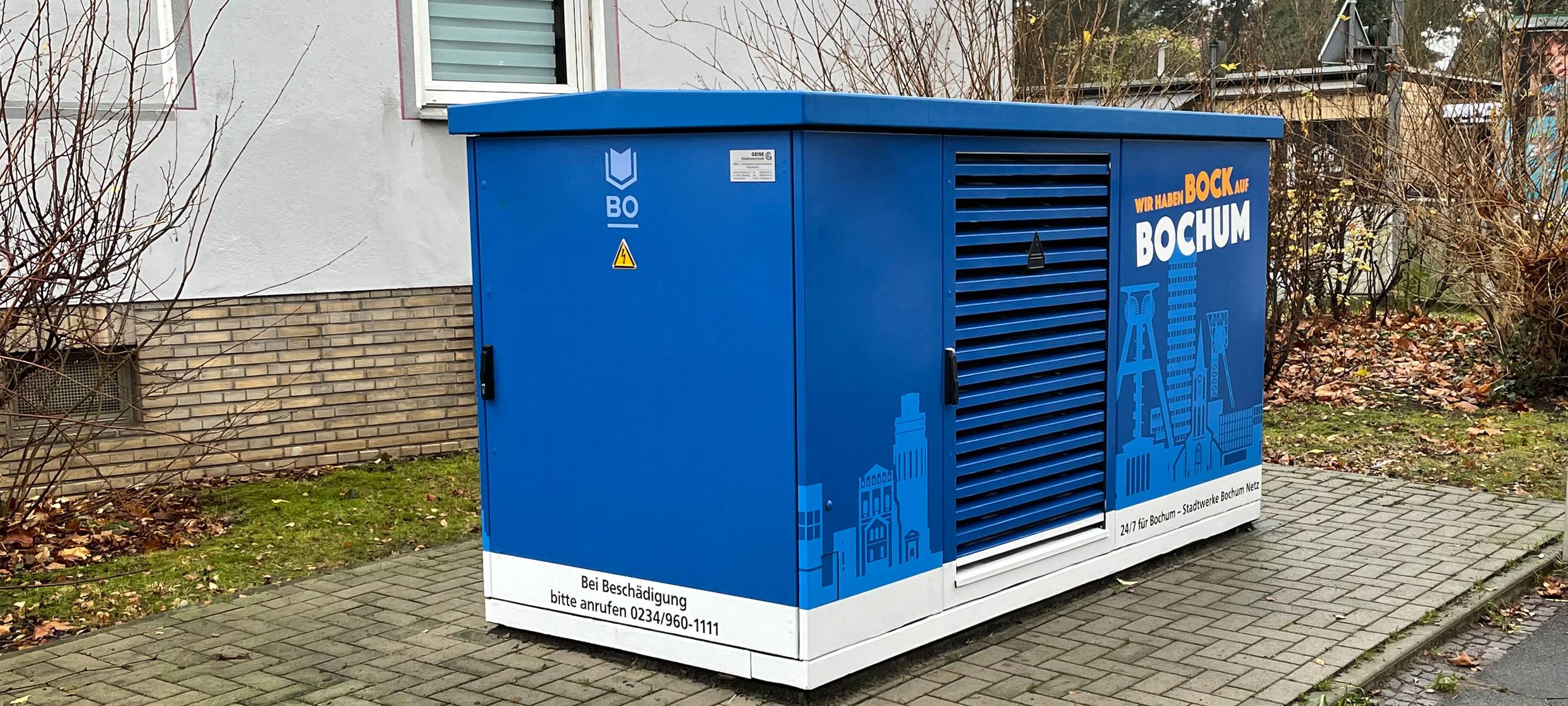 Stromstationen der Stadtwerke Bochum neu gestaltet