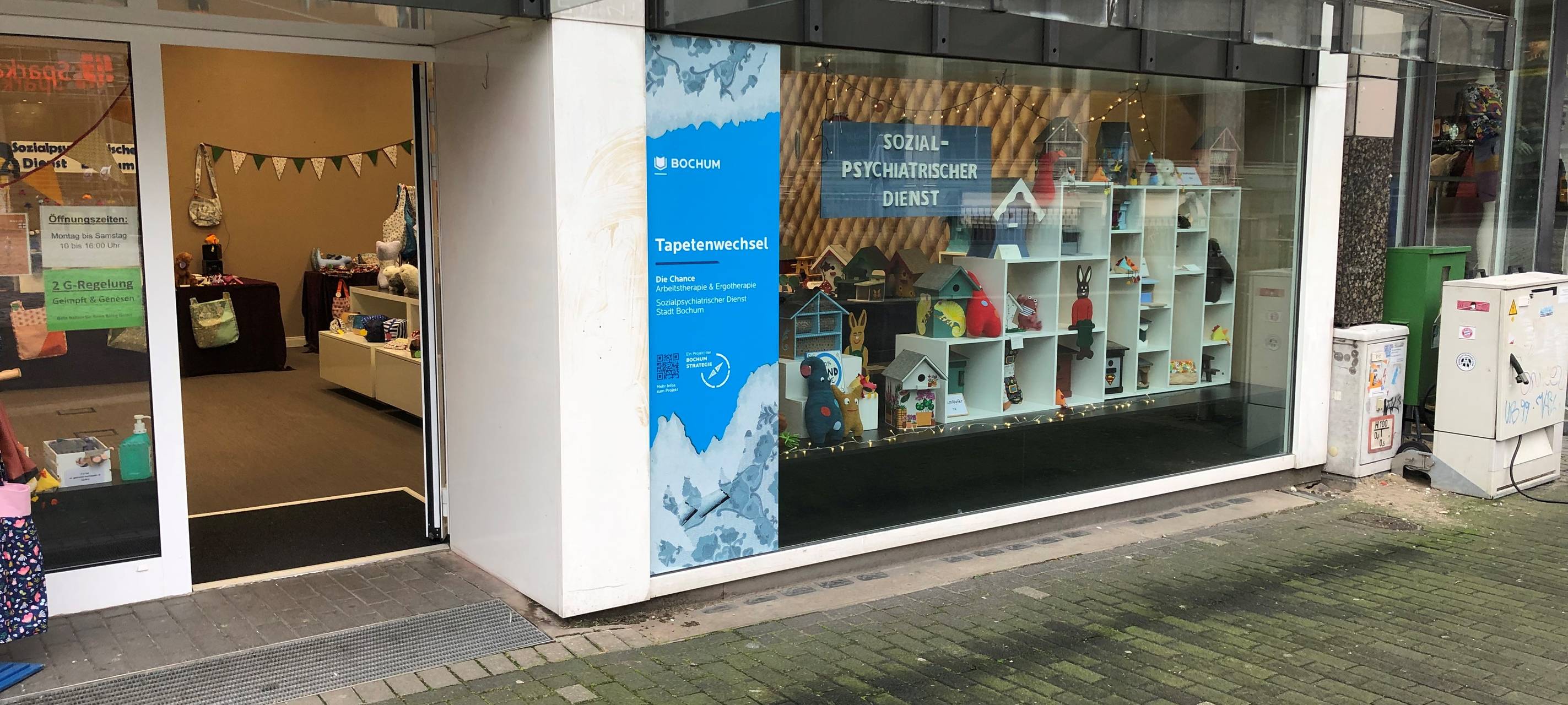 Bochum: Pop Up Store am Dr-Ruer Platz