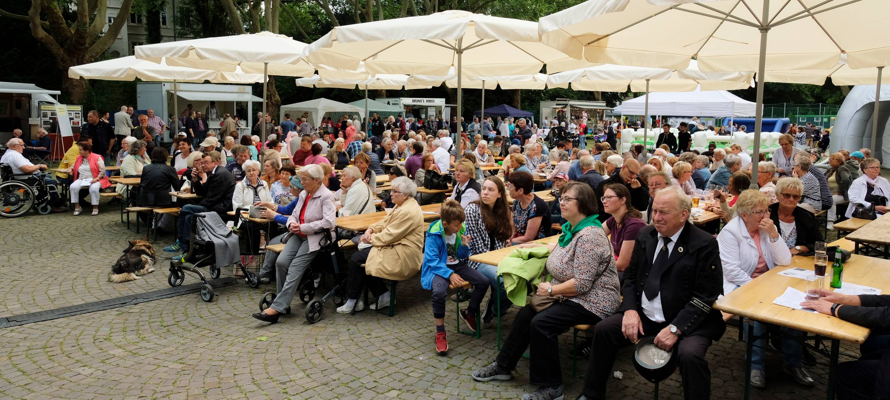 Marktplatz in Bochum-Werne