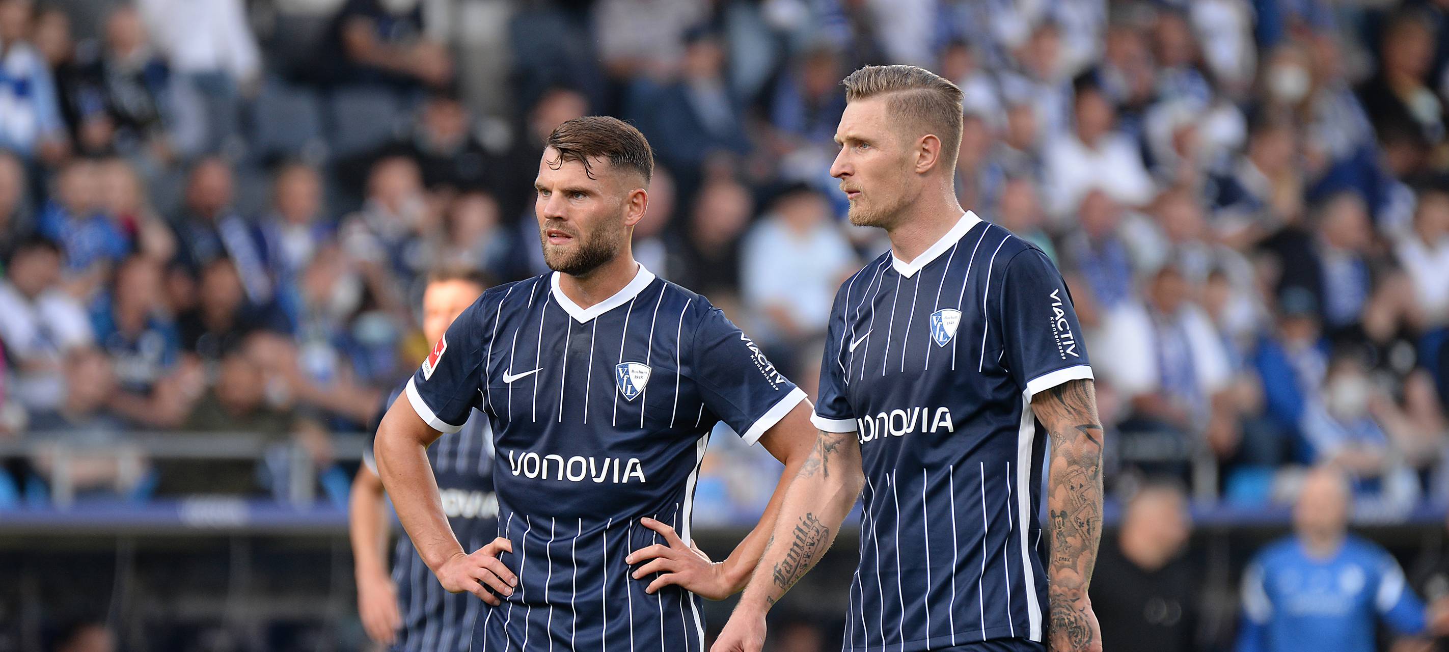 Sebastian Polter und Eduard Löwen im Vonovia-Ruhrstadion