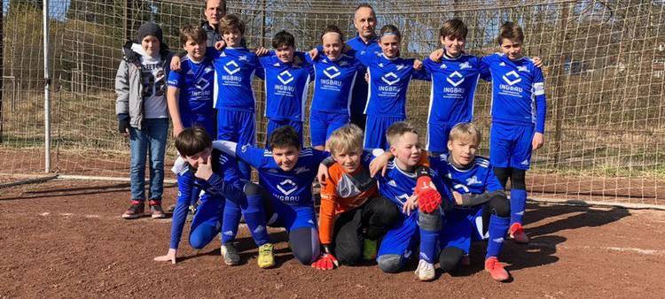 D-Jugend vom SV Blau Weiss Weitmar