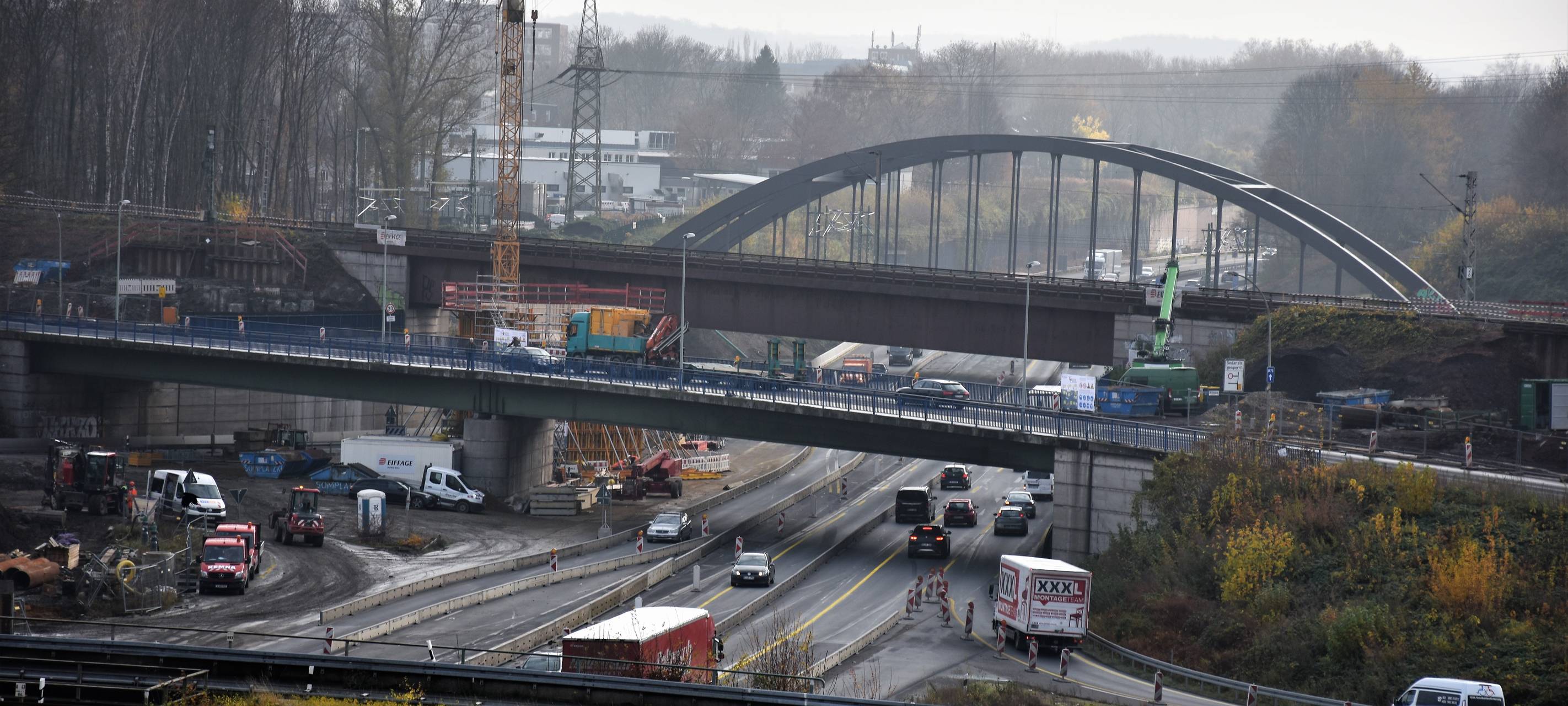 Brücken A43 Kreuz Herne