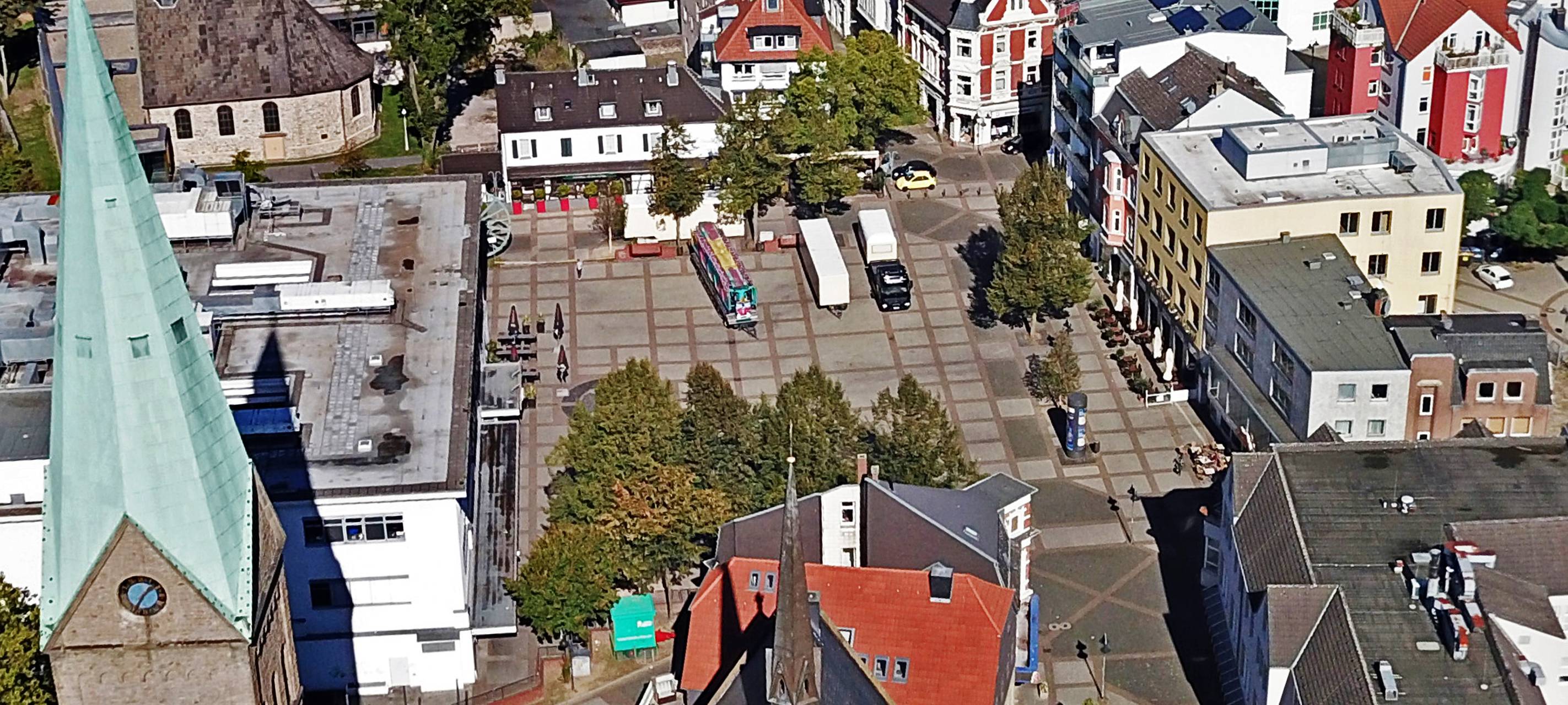 Luftbild Alter Markt Wattenscheid