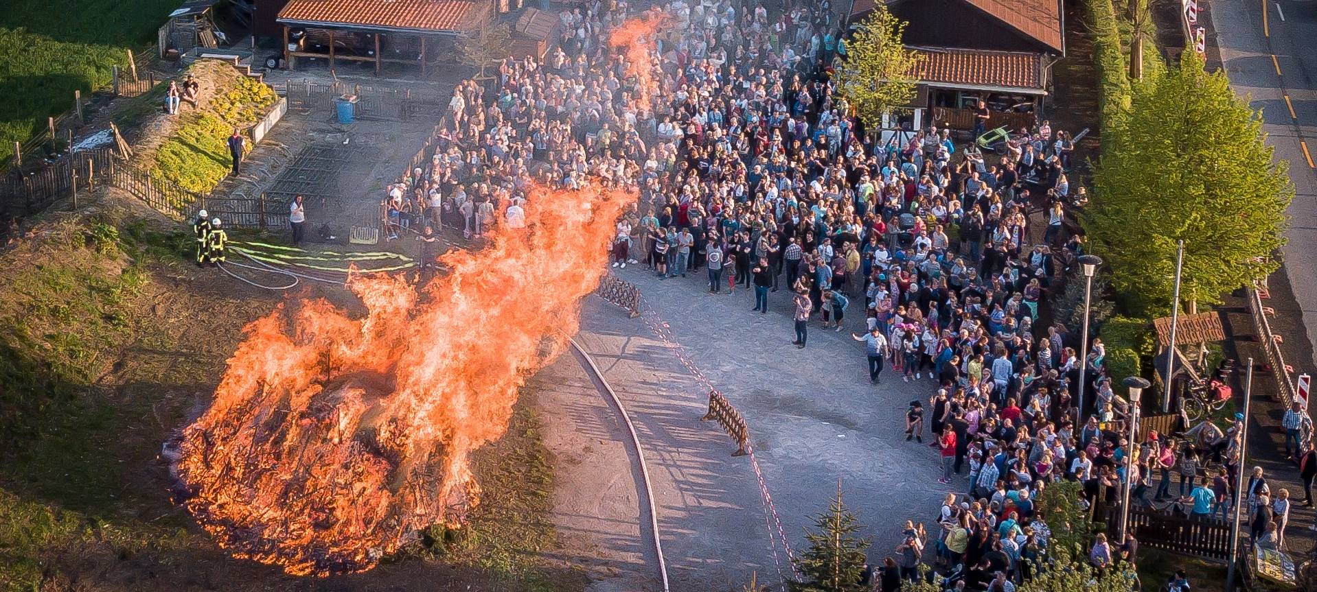 Osterfeuer in Bochum 2026