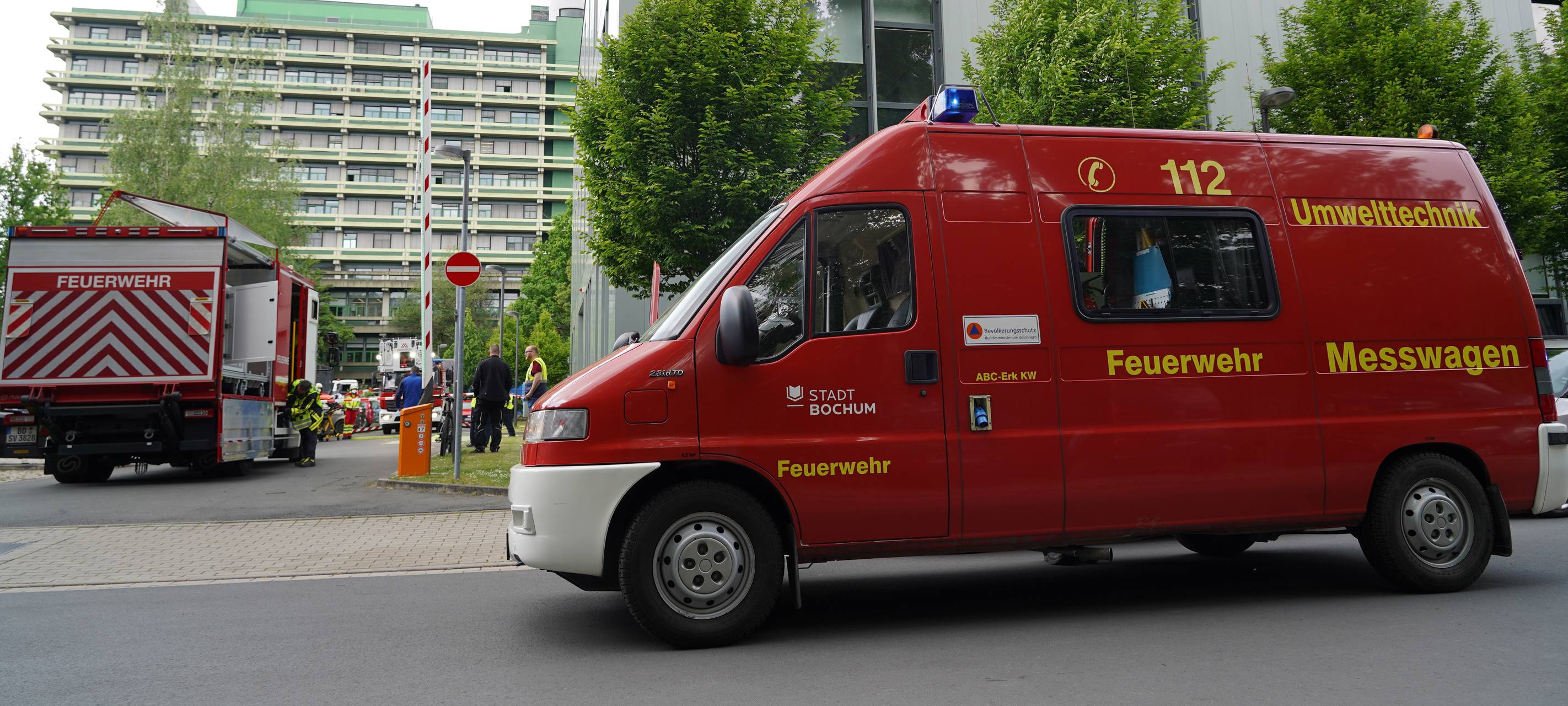 Chemieunfall Ruhr-Universität Bochum