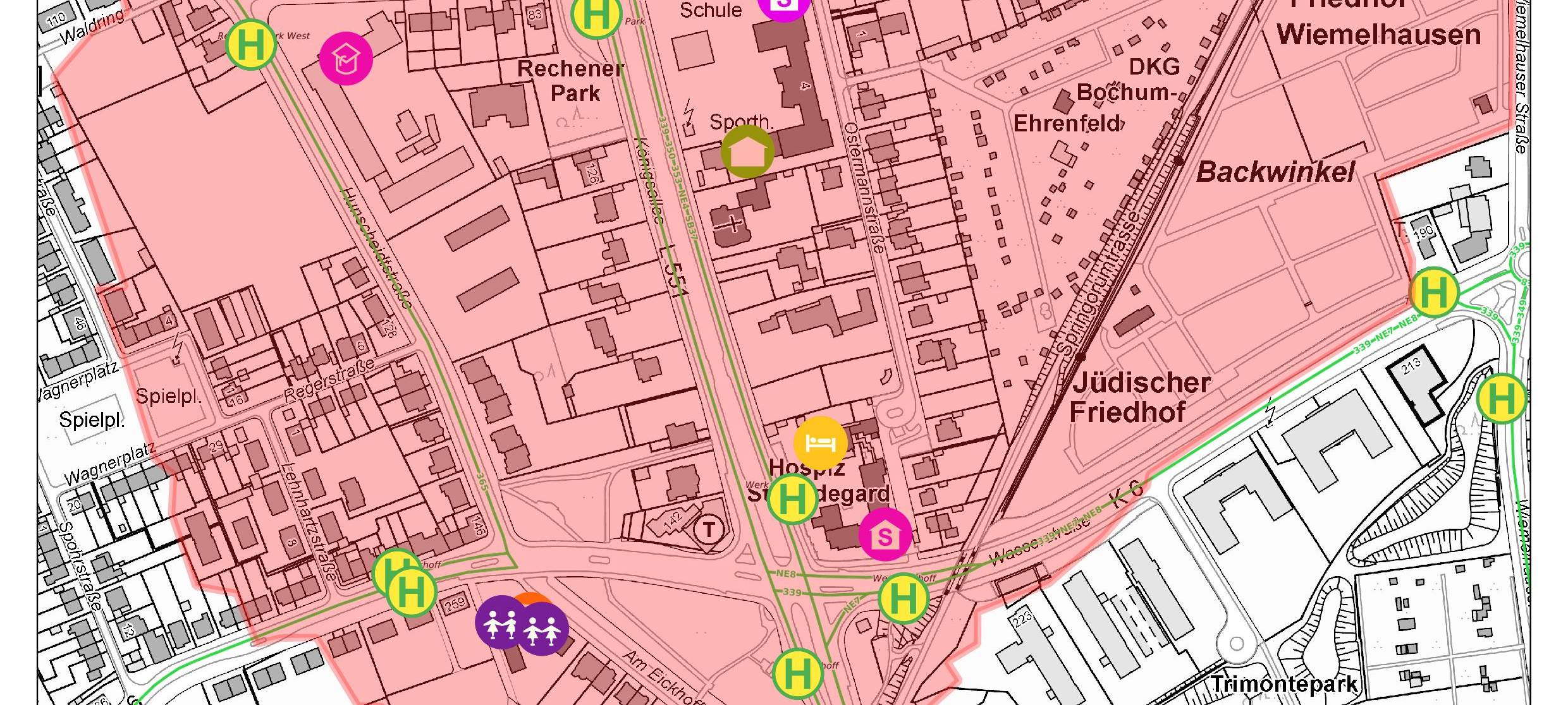 Bombenfund an der Königsallee in Bochum