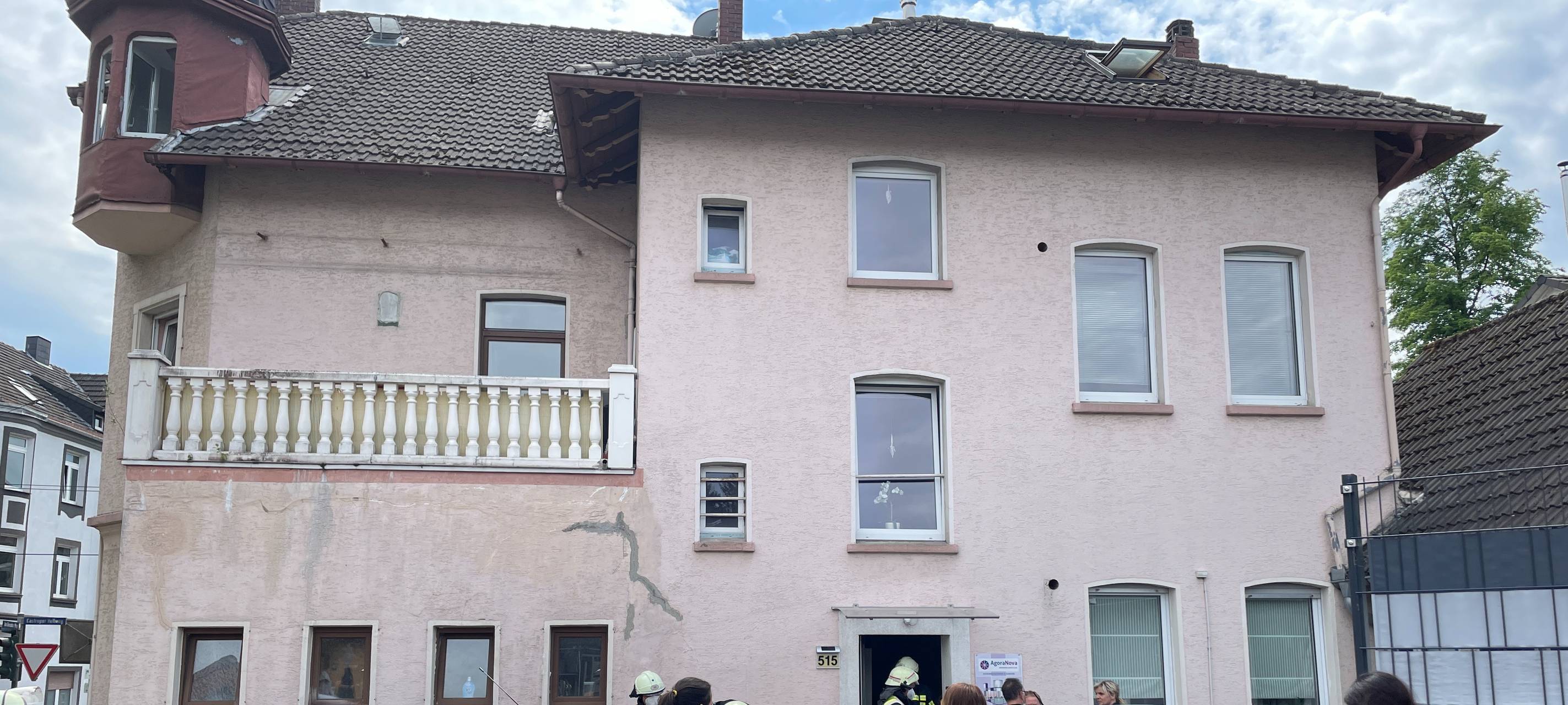 Feuer Mehrfamilienhaus Bochum-Gerthe