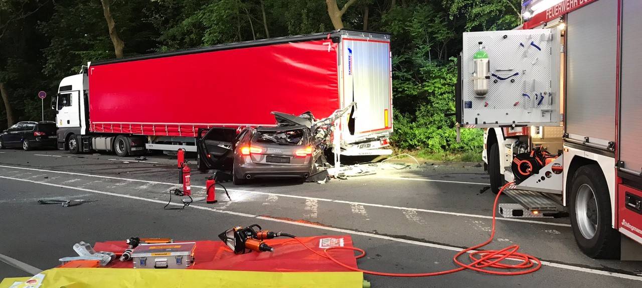 Tödlicher Unfall Industriestraße Bochum