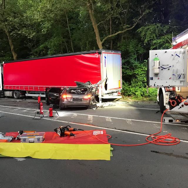 Tödlicher Unfall Industriestraße Bochum