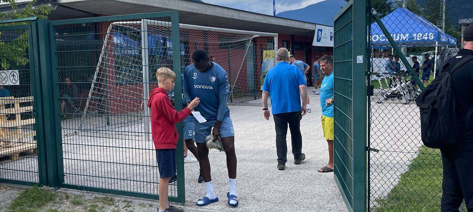 VfL Bochum im Trainingslager in Südtirol