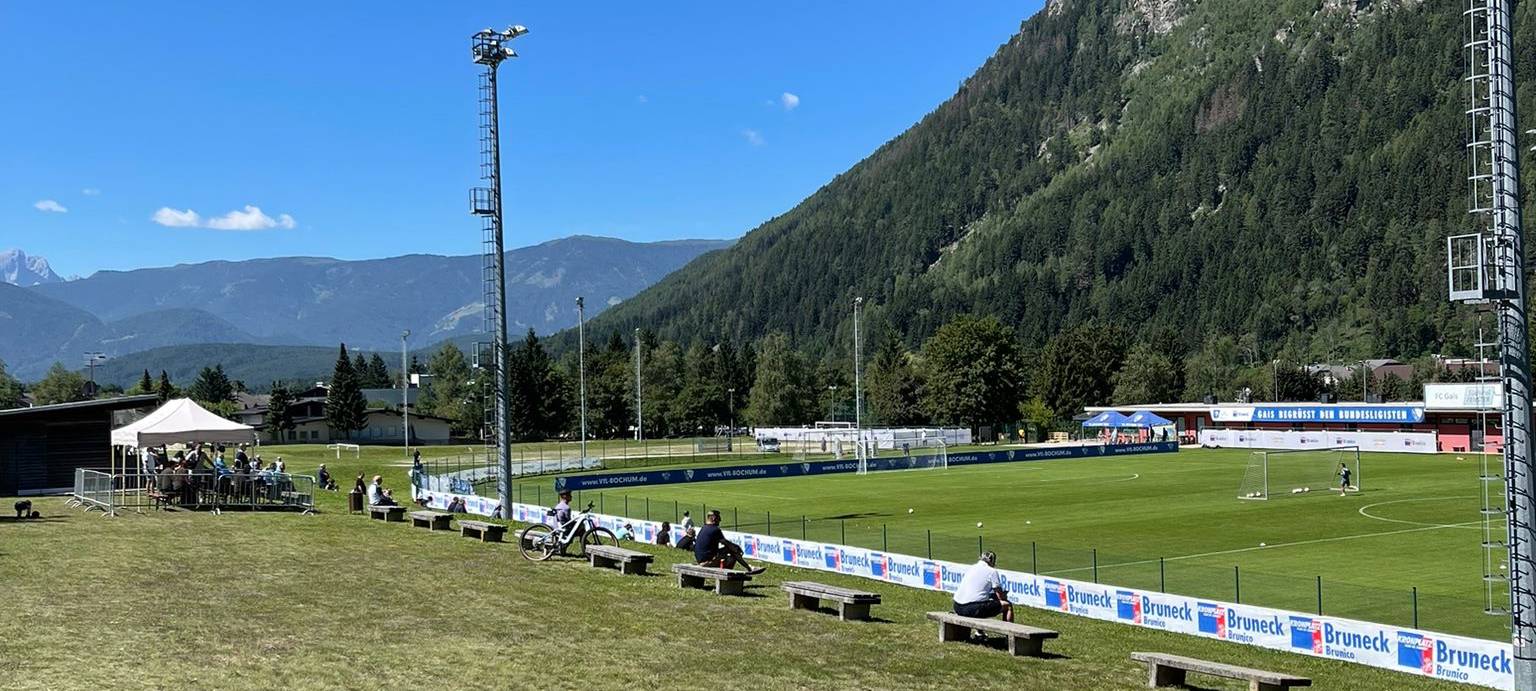 VfL Bochum im Trainingslager in Südtirol