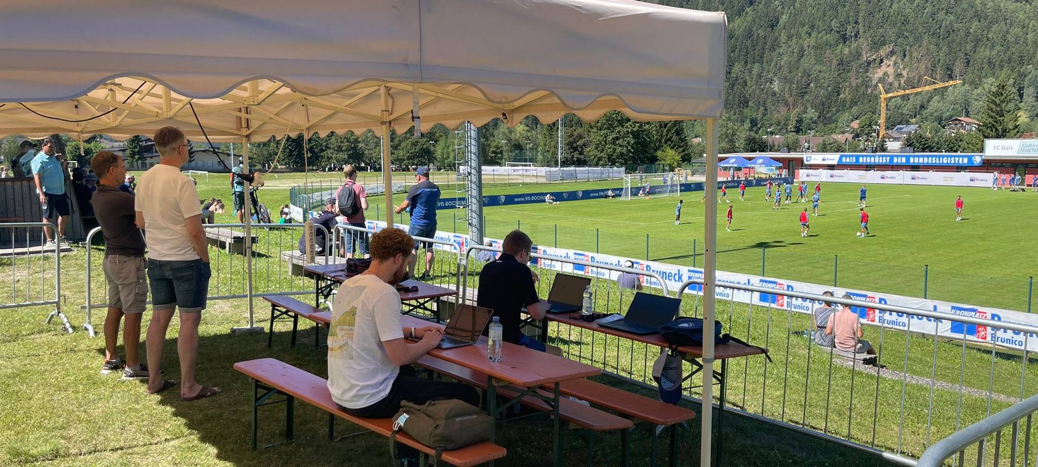 VfL Bochum im Trainingslager in Südtirol