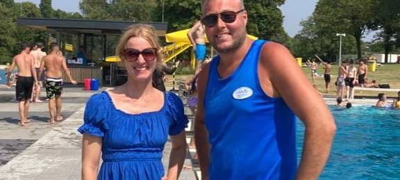 Danni Rösner mit Swen Hegemann