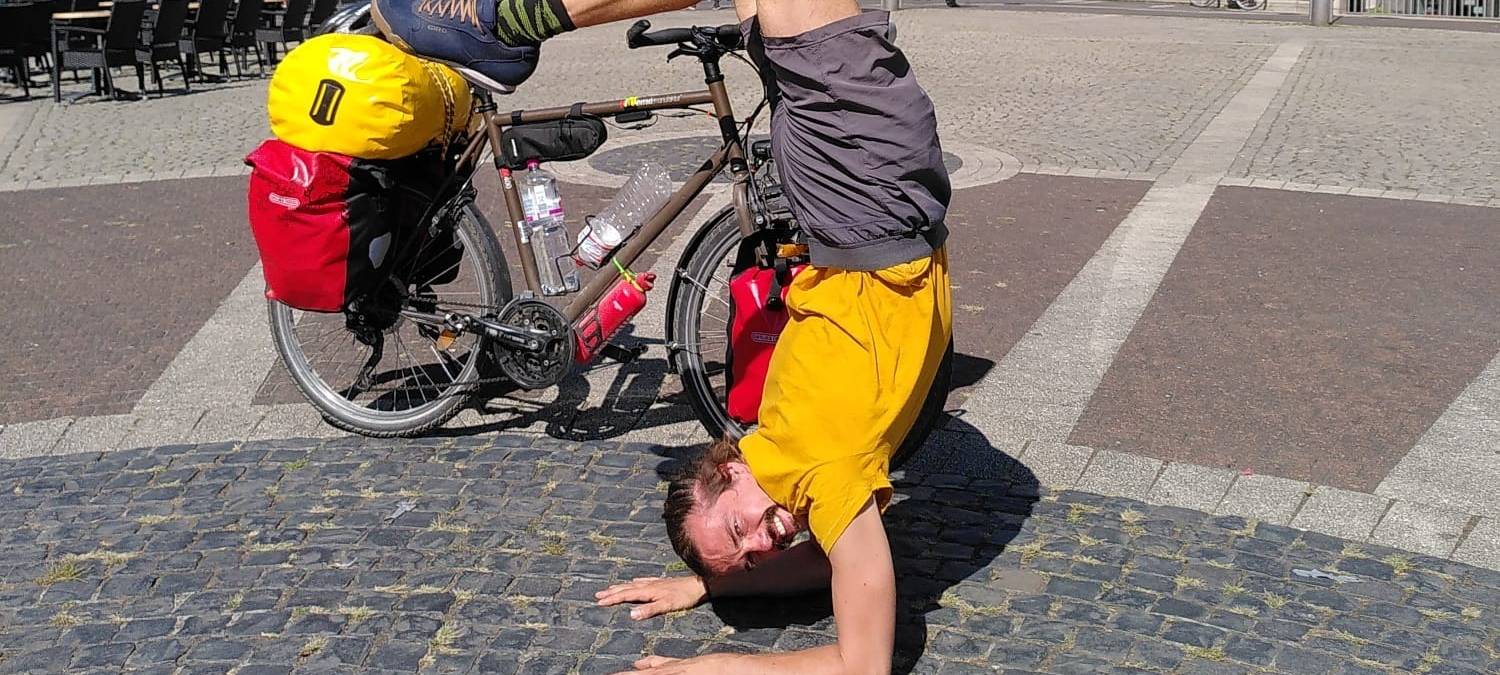 Über Bochum mit dem Rad nach Indien