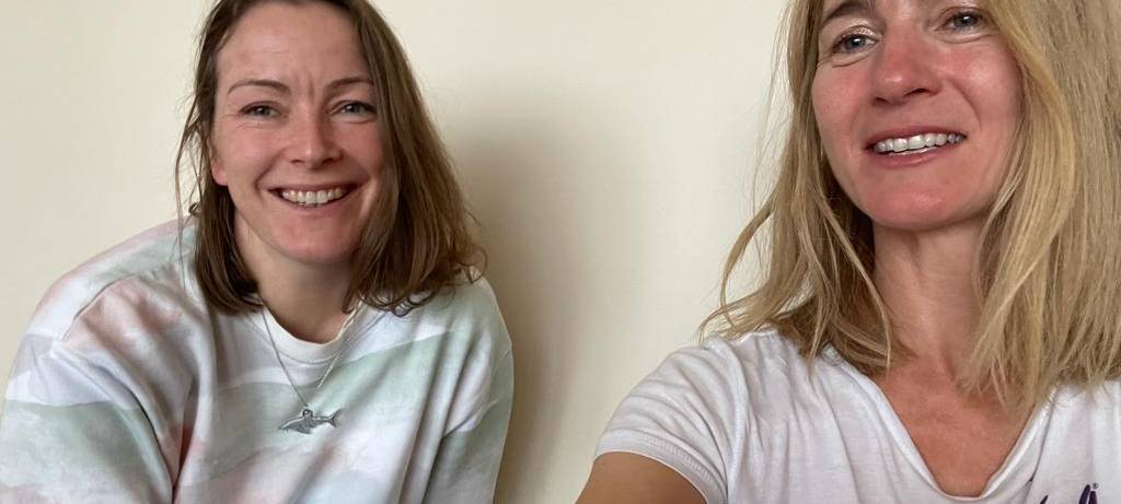 Danni Rösner mit Annika Büsing