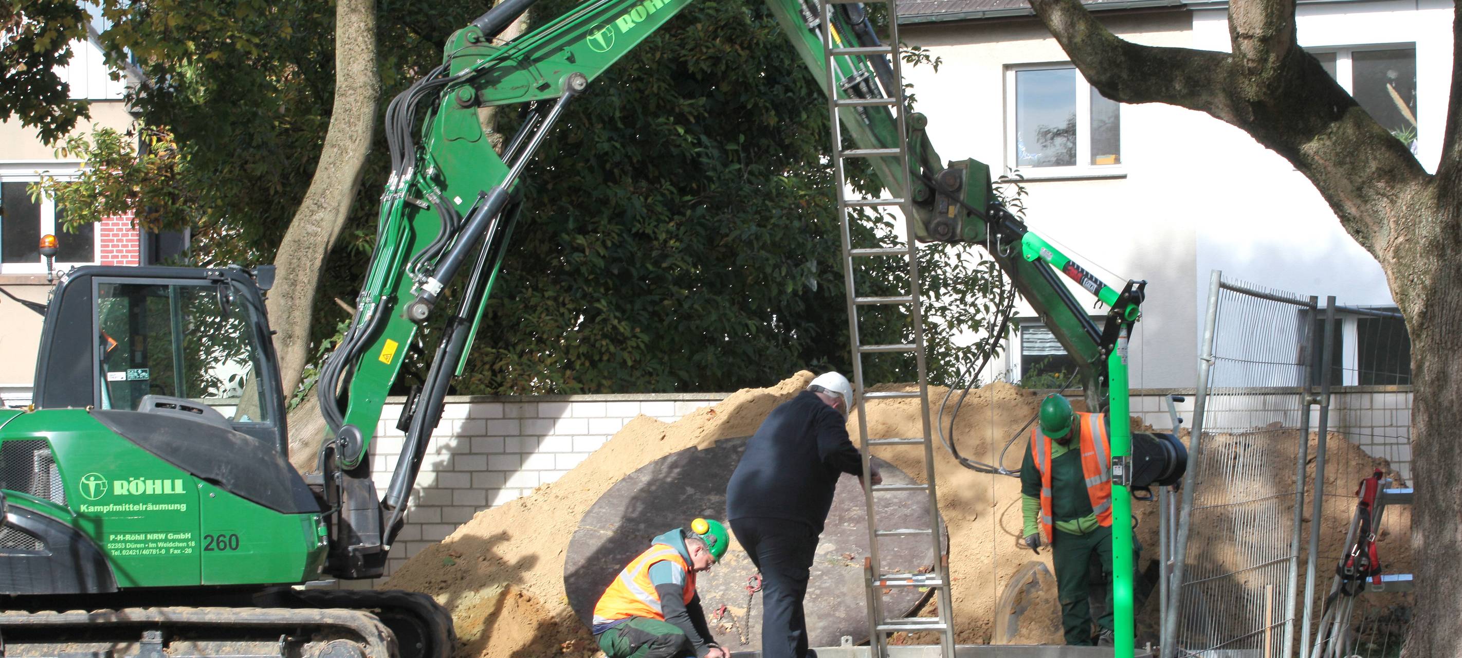 Bombenentschärfung Sachsenstraße / Wattenscheider Straße Bochum