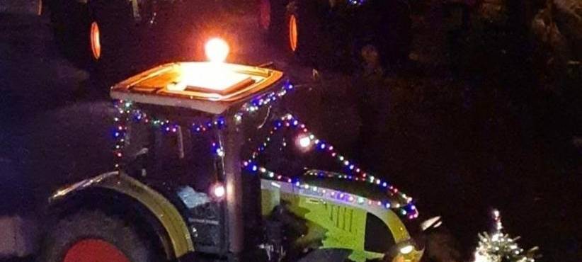 Trecker-Lichterfahrt durch Bochum