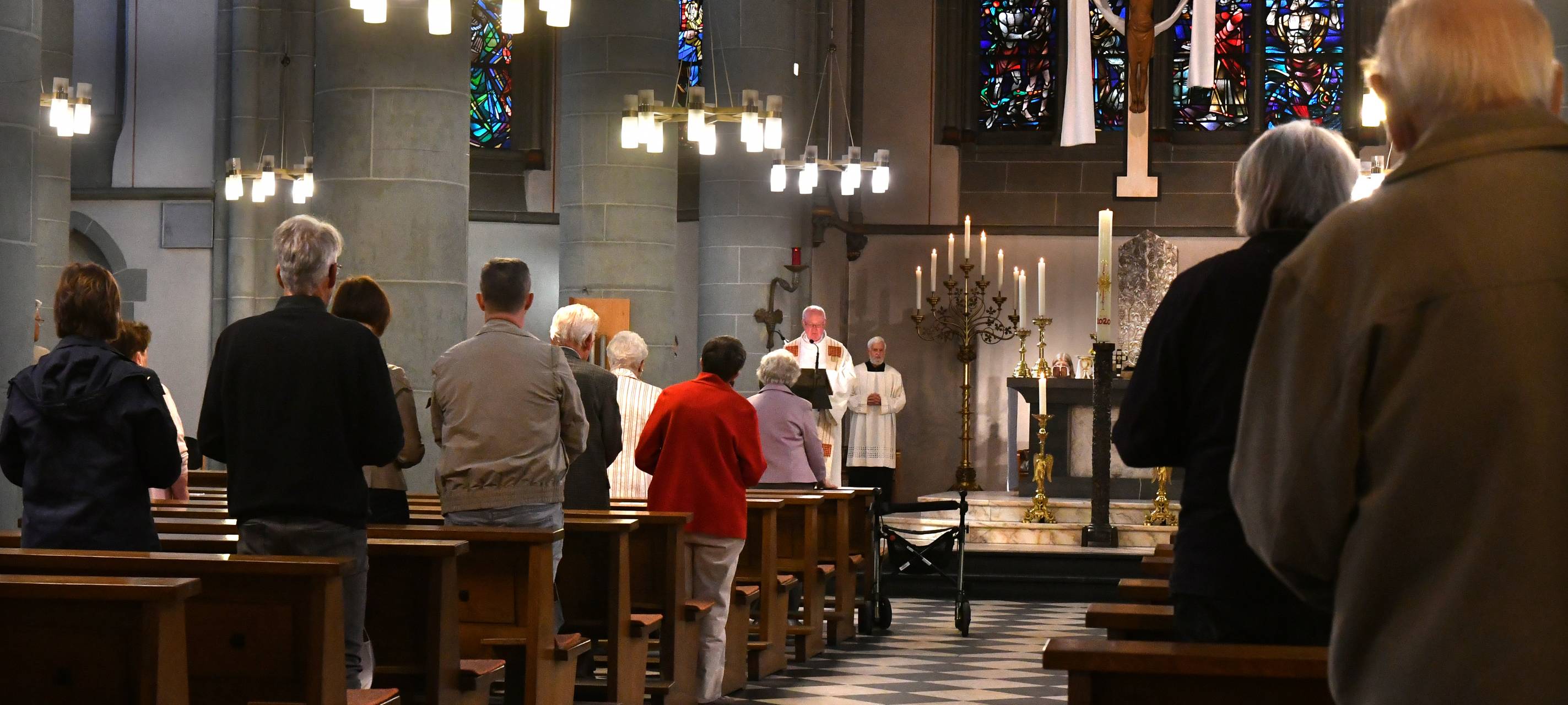 Gottesdienst in der Probsteikirche St. Gertrud in Bochum Wattenscheid