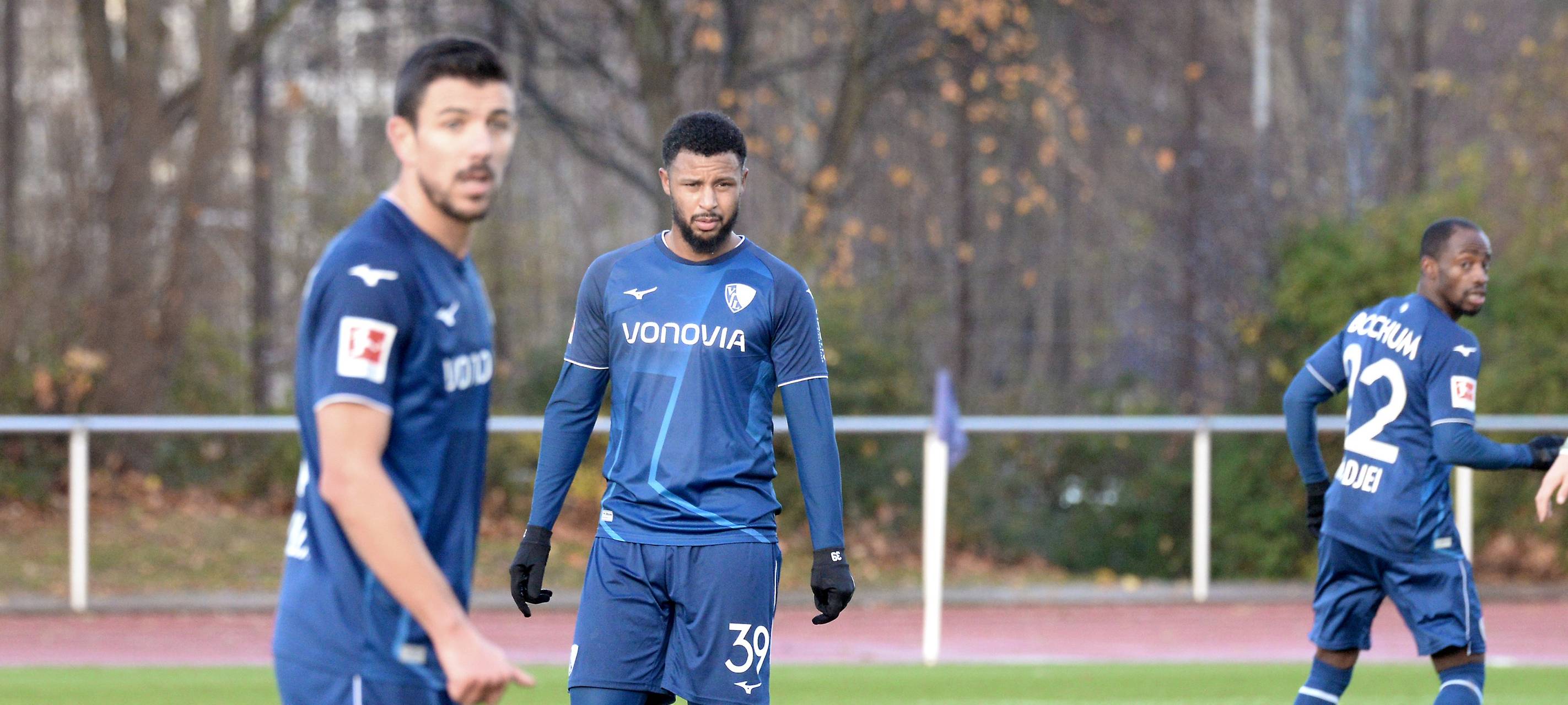 Stürmer Lys Mousset beim Training im Dezember 2022.