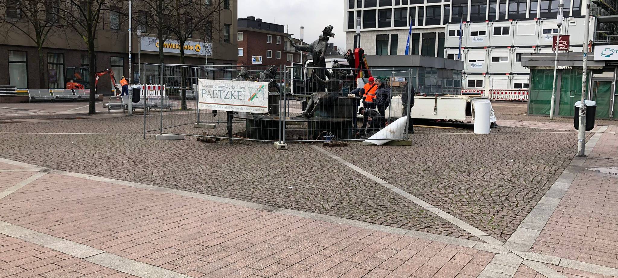 Umgestaltung Husemannplatz in Bochum startet