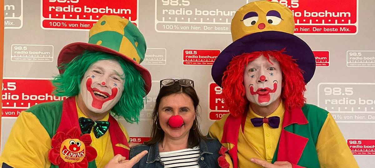 August und Pippy bei Radio Bochum