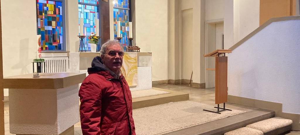 Karl-Heinz Gehrt, ehemaliger Pfarrer der Autobahnkirche Ruhr