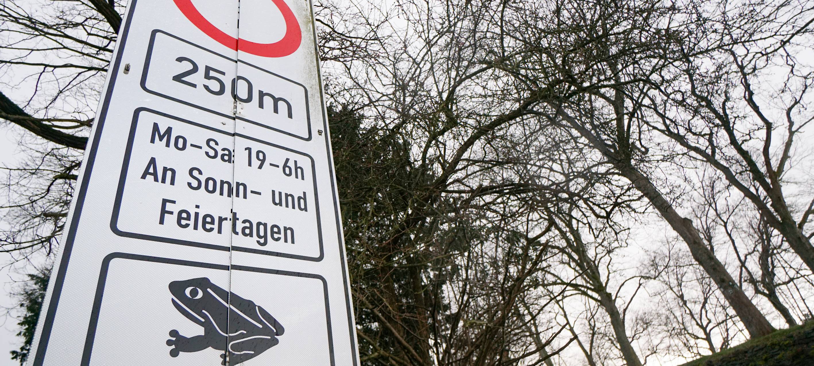 Straßenabsperrung auf Blankensteiner Straße in Bochum gestohlen
