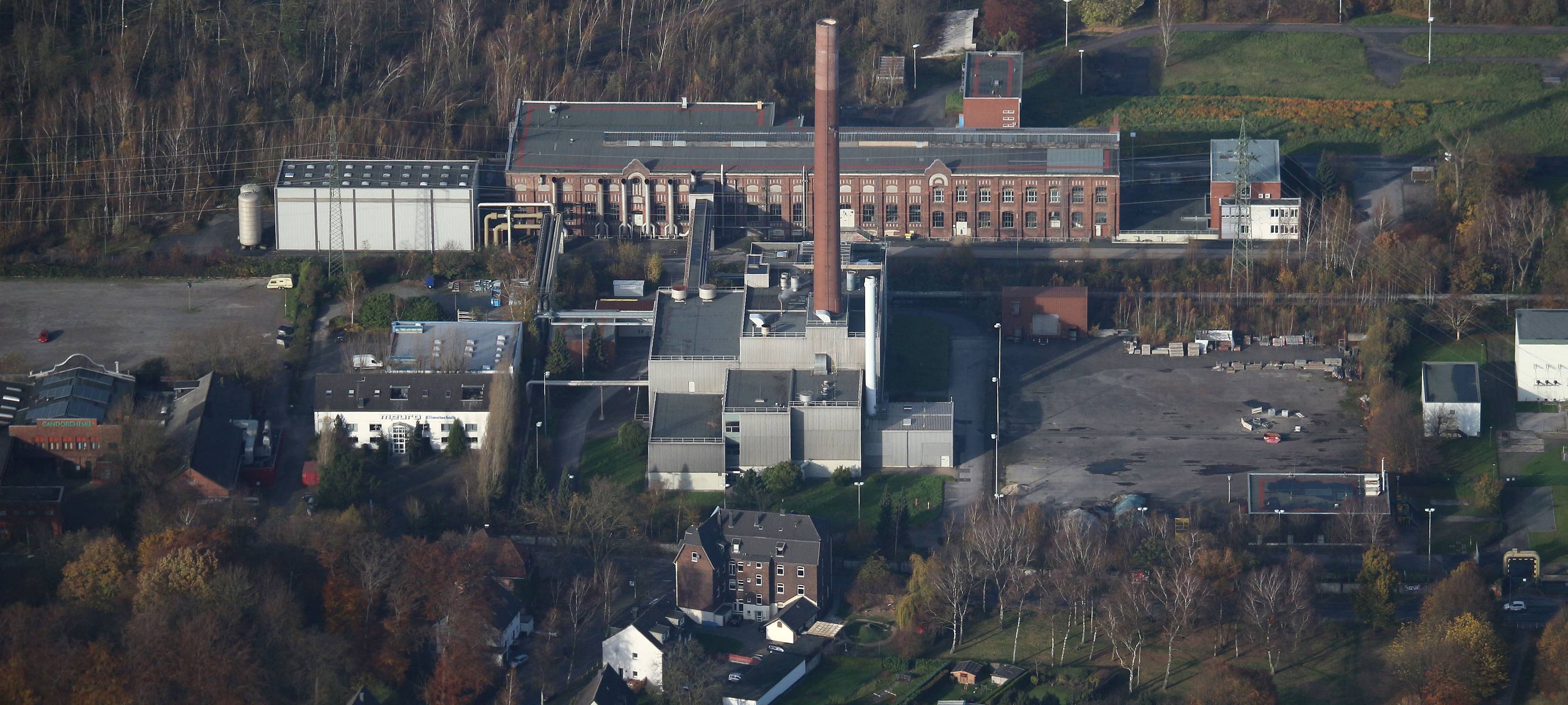 Sprengung in Bochum-Wiemelhausen
