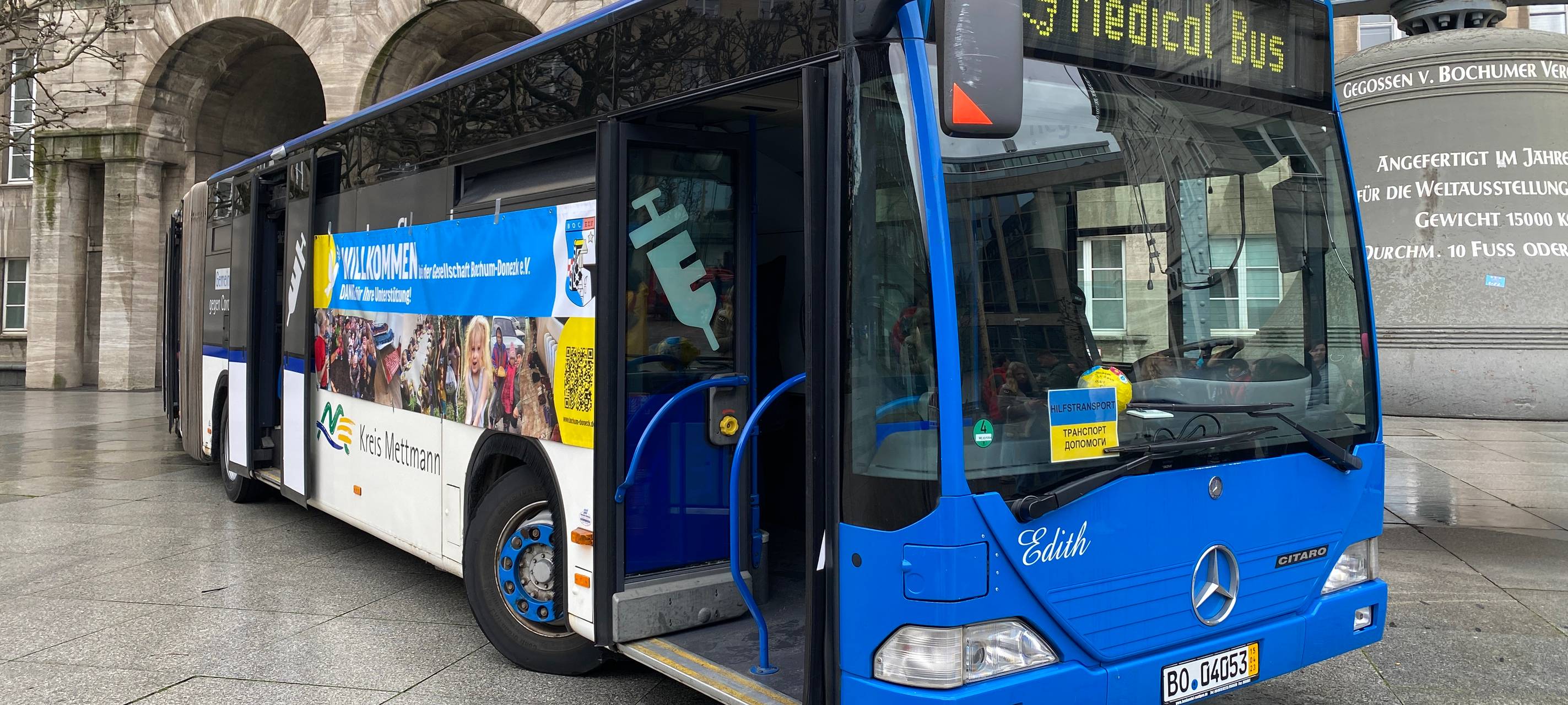 Medizinbus für die Ukraine