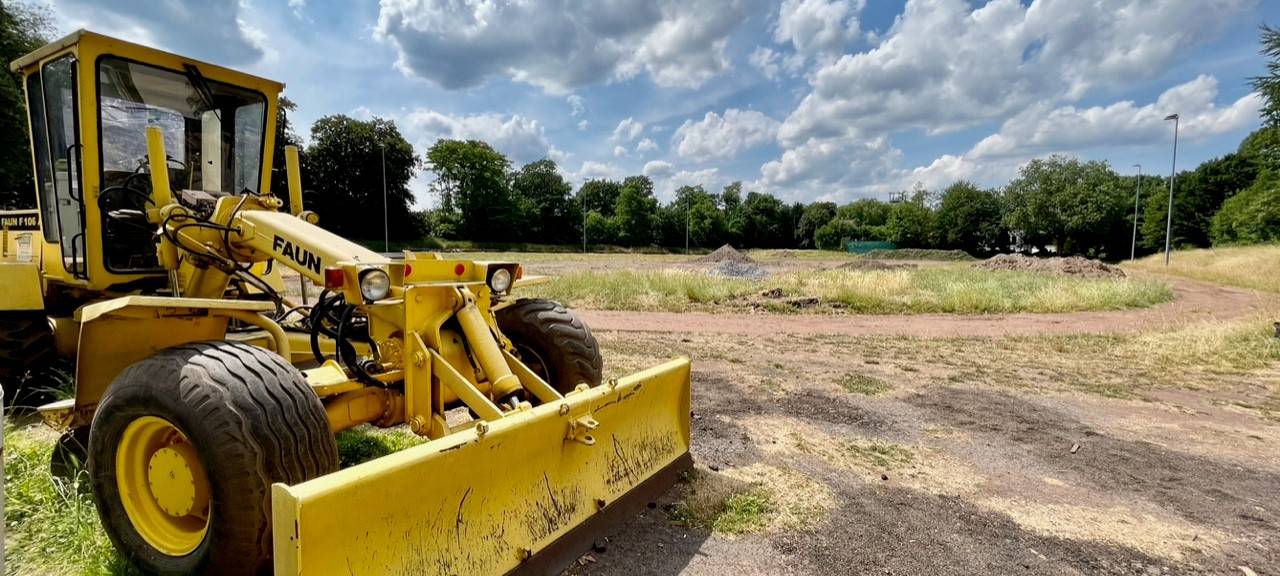 Umbau der Quartierssportanlage in Bochum Werne gestartet