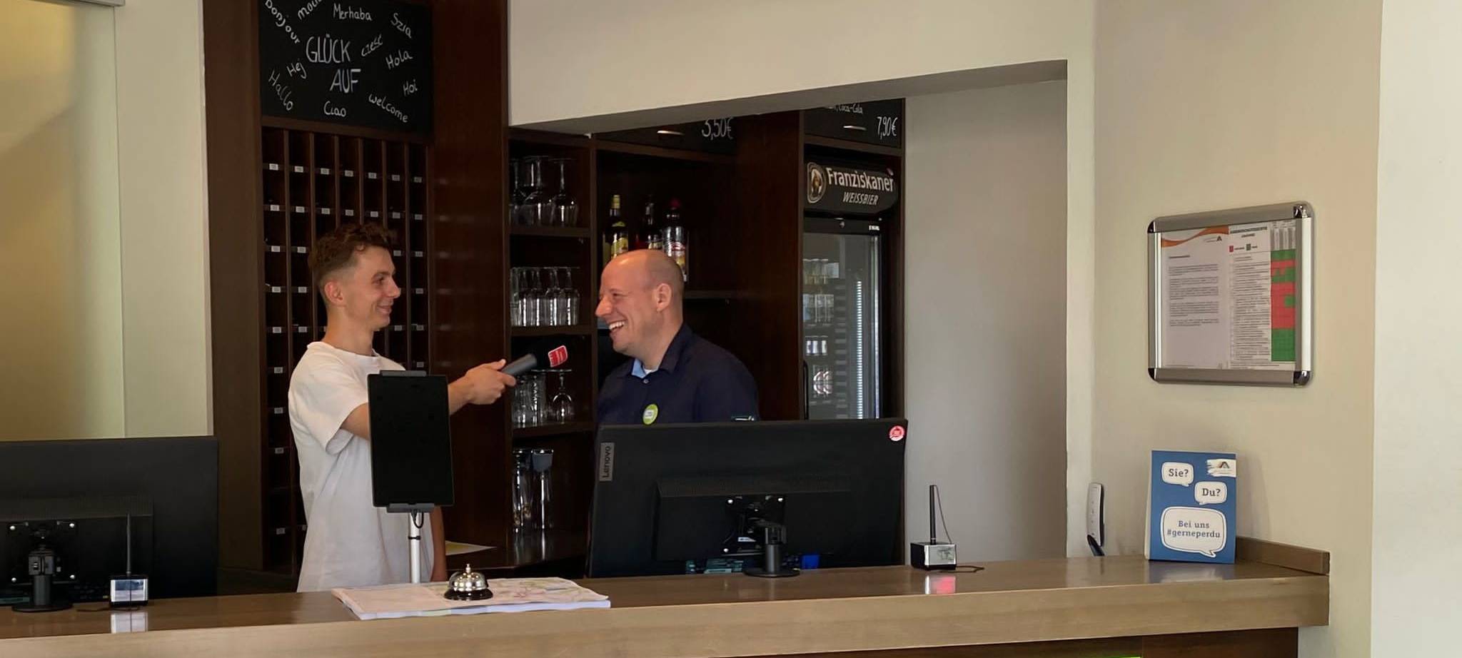 Luca macht den Touri