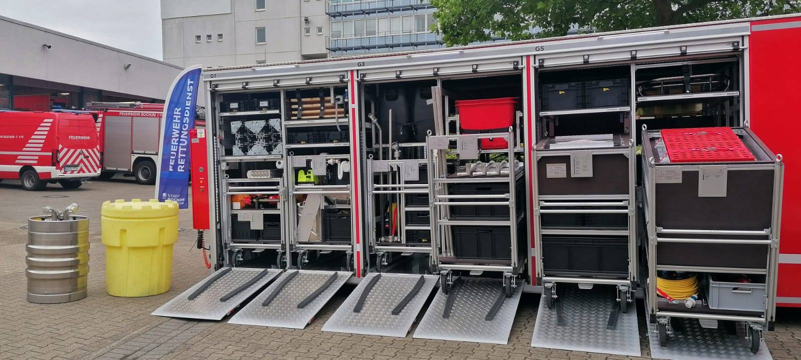 Neue Fahrzeuge für Bochumer Feuerwehr