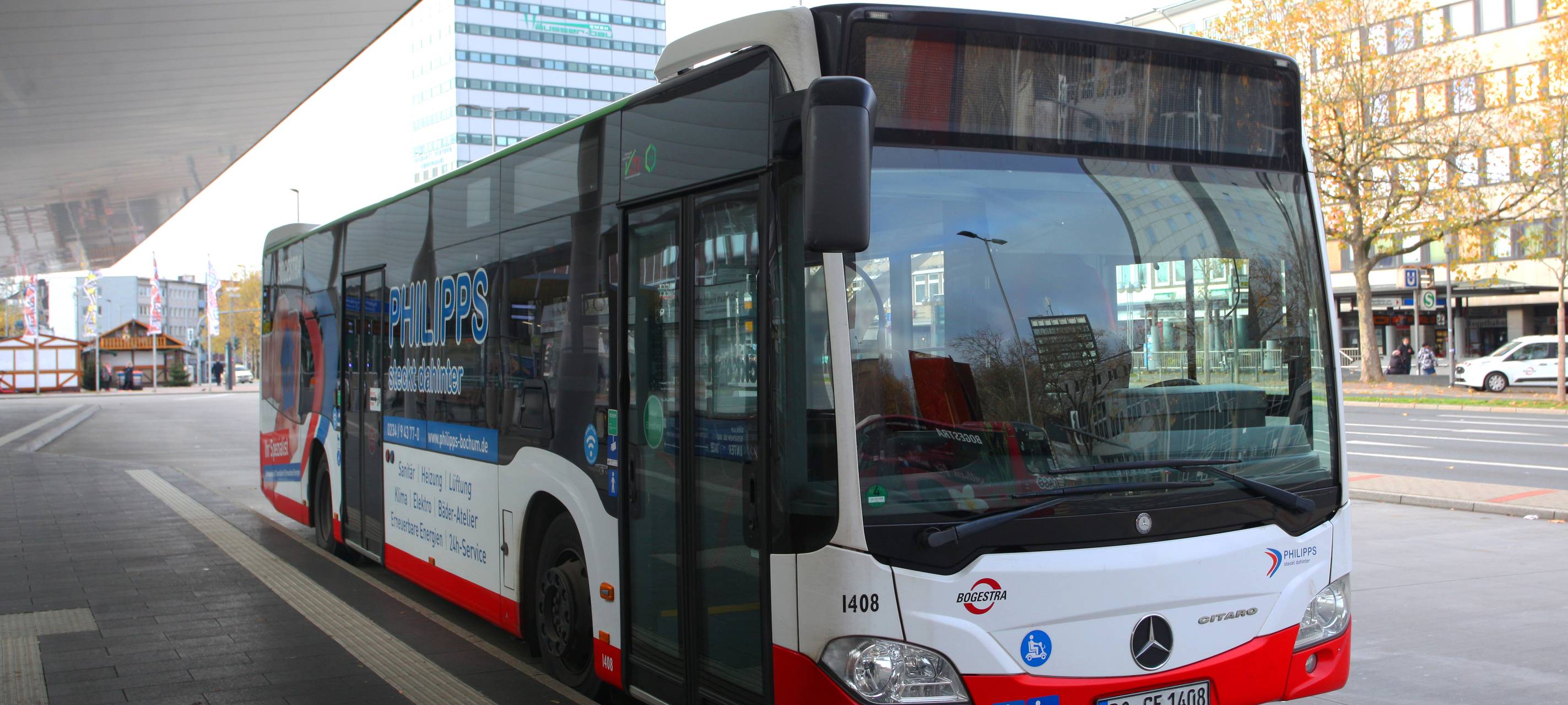 Umleitungen am Bochumer Weihnachtsmarkt