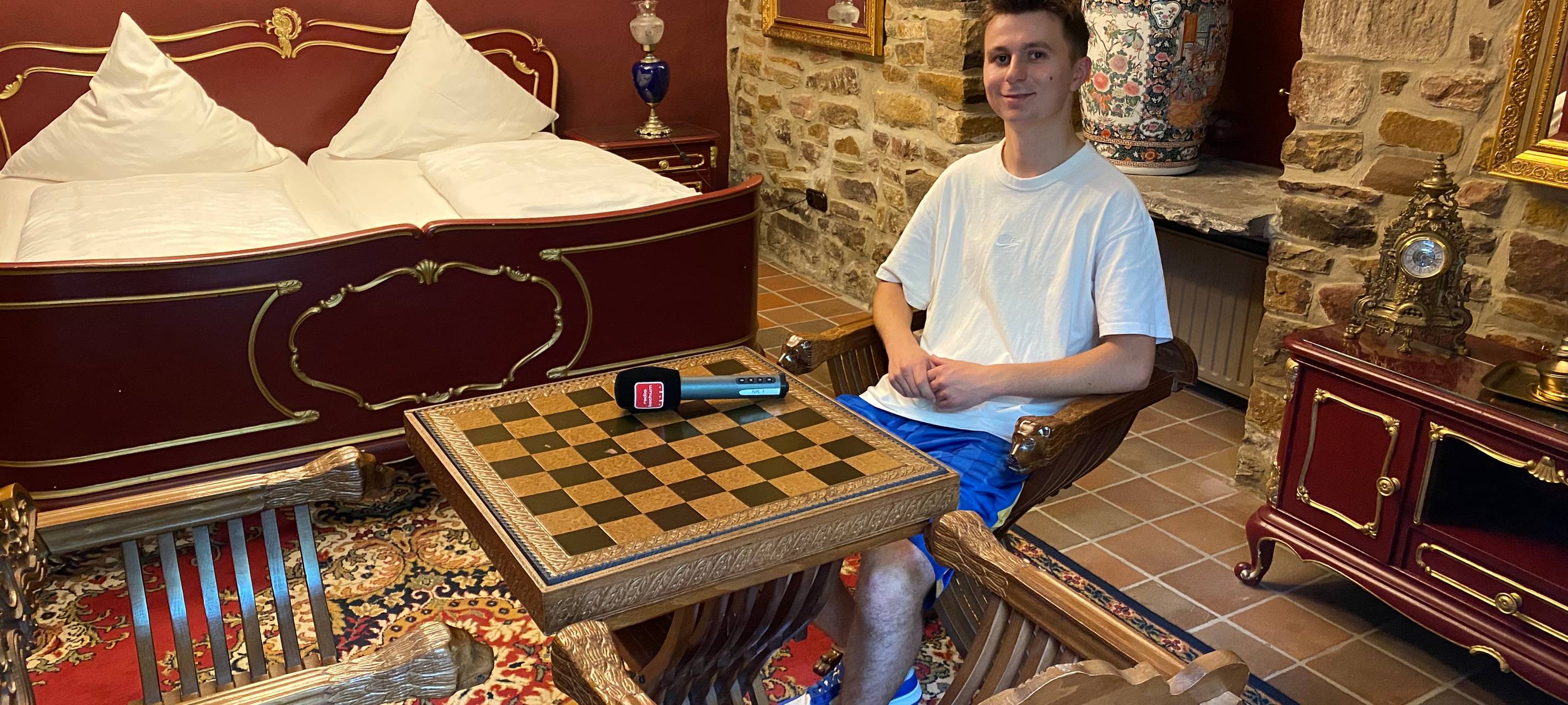 Luca macht den Touri