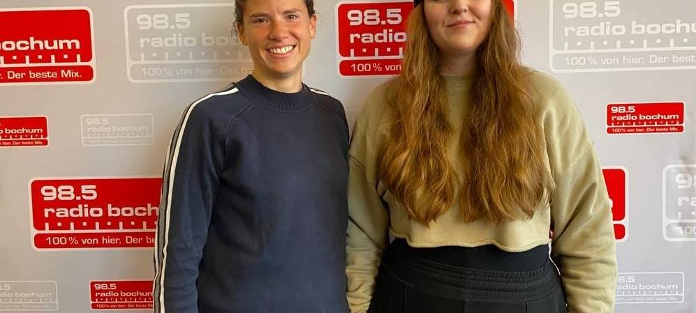 Annike Krahn bei den Radio Bochum Morgenmachern