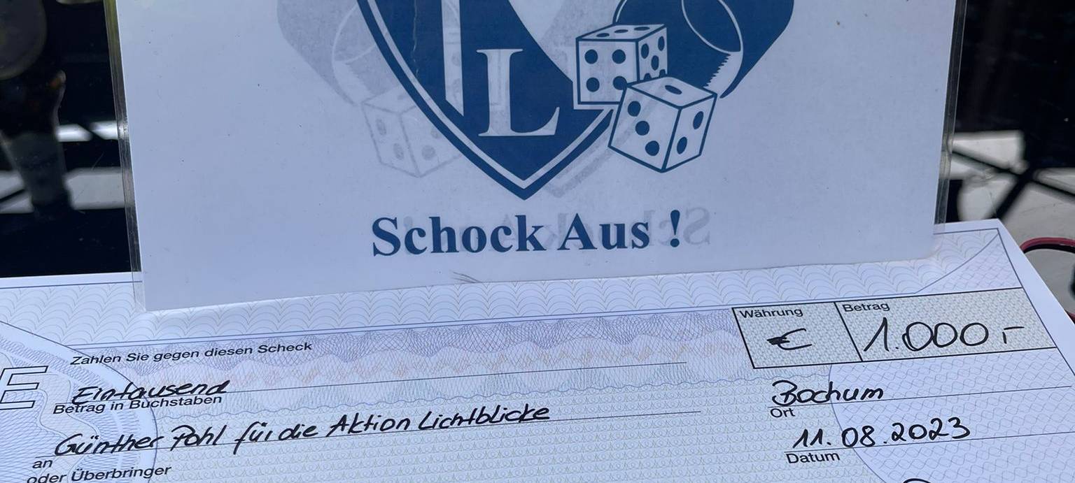 Günther liest in Bochum für Lichtblicke