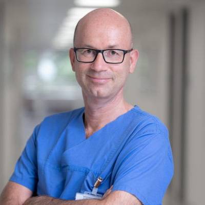 Dr. Horst Neubauer, Chefarzt der Kardiologie im St.-Elisabeth-Hospital Herten
