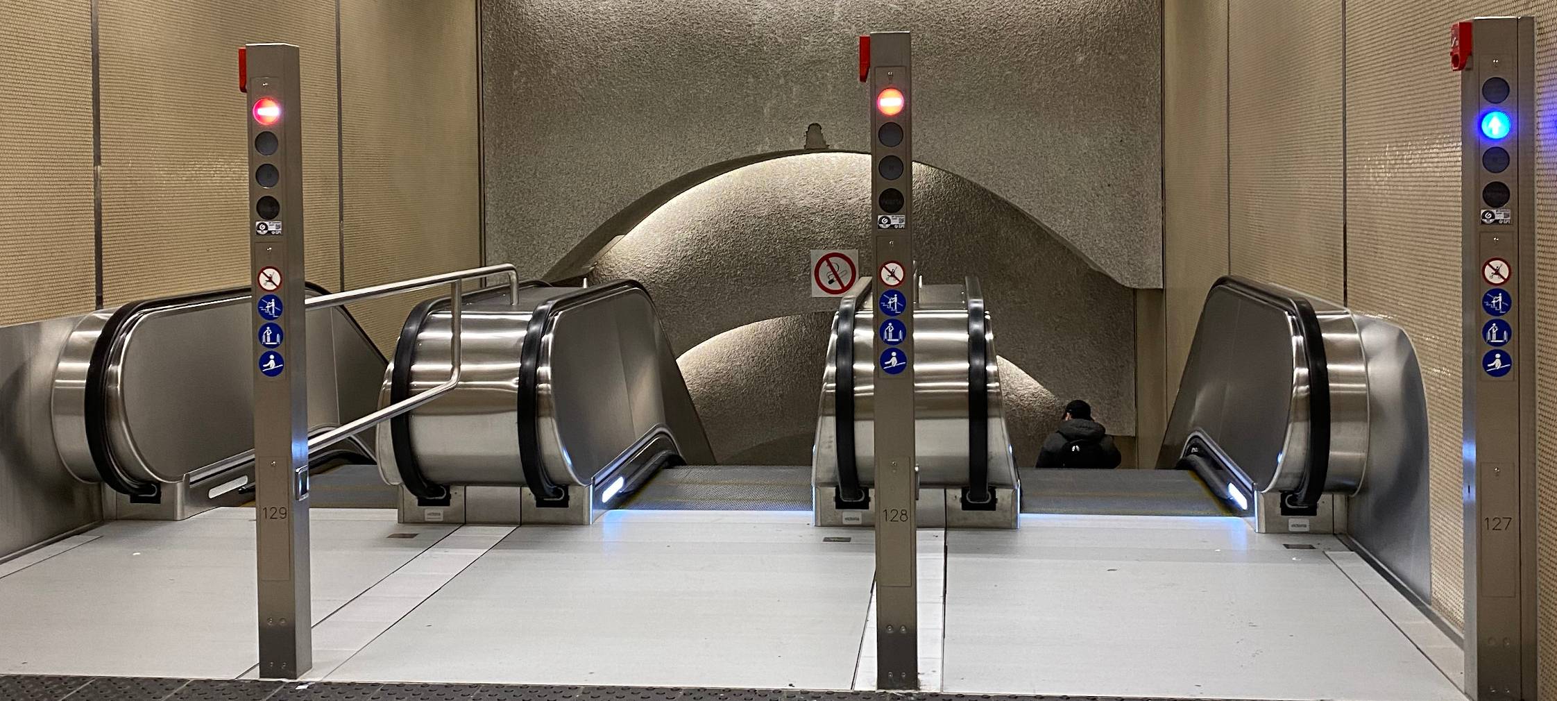 Rolltreppen am Hauptbahnhof Bochum funktionieren wieder