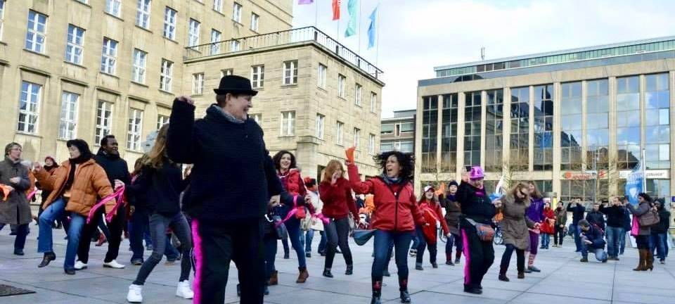 Bochum: Tanz-Demo zum Frauentag